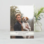 Modern Wood look | Fotogradatiepartij Kaart (Staand voorkant)