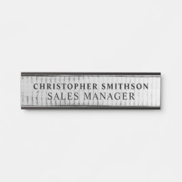 Modern Wood Professioneel Bord Veranderlijke Kanto Deurbordje