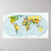 Modern World Map Poster 2006 (Voorkant)