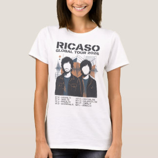 Modern World Tour 2026 Ricaso Fictieve Muziek T-shirt