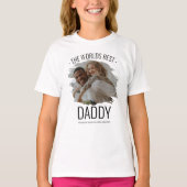 Modern Worlds Best Daddy Foto T-Shirt (Voorkant)