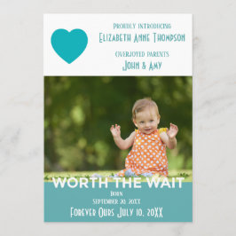 Modern Worth the Wait - Aankondiging van goedkeuri