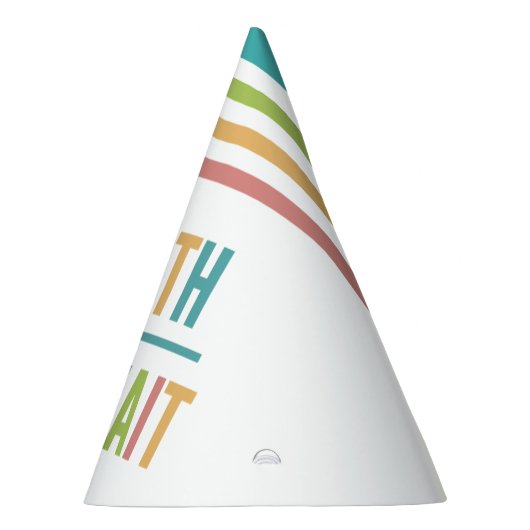 Modern Worth the Wait - Adoptie, New Baby Feesthoedjes (Rechts)