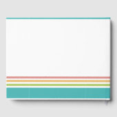 Modern Worth the Wait - Adoptie, New Baby Gastenboek (Achterkant)