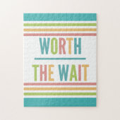 Modern Worth the Wait - Adoptie, New Baby Legpuzzel (Verticaal)