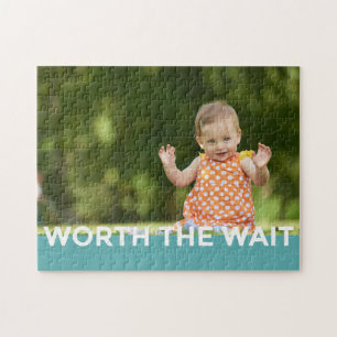 Modern Worth the Wait - Adoptie, New Baby Legpuzzel