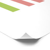 Modern Worth the Wait - Adoptie, New Baby Poster (Hoek)