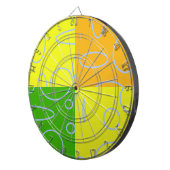 Modern Wow Dartboard Dartbord (Voorkant Rechts)