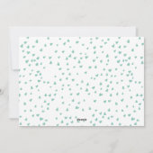 Modern XOXO Mint Green Valentijnsdag Foto Feestdagenkaart (Achterkant)