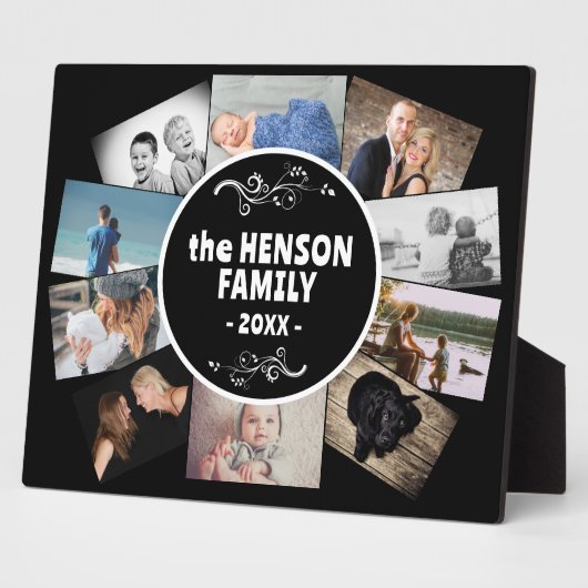 Modern Yarly Family 10 Foto's Keepomwille Fotoplaat (Zijkant)