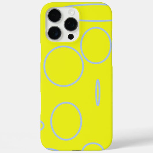 Modern Yellow Case-Mate iPhone Case (Achterkant)