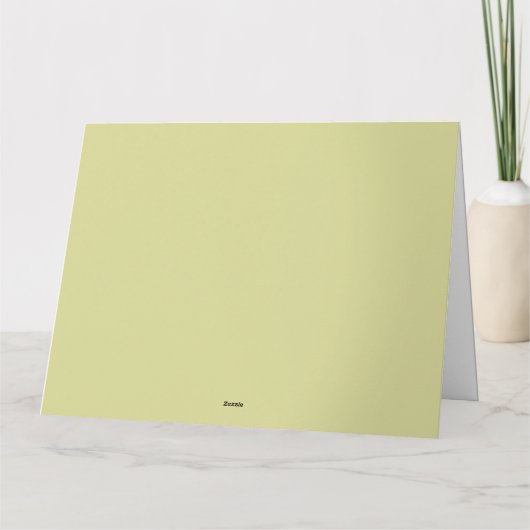 Modern Yellow Lemons & Green Foliage Weduwfoto Bedankkaart (Achterkant)