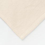 Modern Yellow Rose Fleece Deken (Hoek)