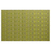 Modern Yellow Sun Ray Pattern Stof (Yard (91,4 cm))