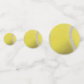 Modern Yellow Tennis Ball Confetti (Voorkanten)