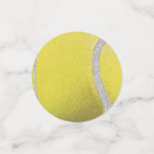 Modern Yellow Tennis Ball Confetti (Kleine voorkant)