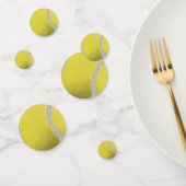 Modern Yellow Tennis Ball Confetti (Groep)