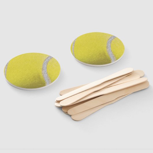 Modern Yellow Tennis Ball Handwaaier (Niet-gemonteerd)