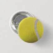 Modern Yellow Tennis Ball Ronde Button 3,2 Cm (Voorkant /achterkant)