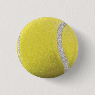 Modern Yellow Tennis Ball Ronde Button 3,2 Cm