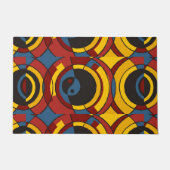 Modern Yin & Yang Pattern + uw ideeën Deurmat (Voorkant)