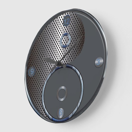 Modern Yin Yang Wall klok (Hoek)