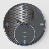 Modern Yin Yang Wall klok (Voorkant)