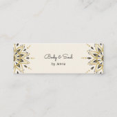 Modern Yoga Massage Wellness Business Center Belli Mini Visitekaartje (Voorkant)