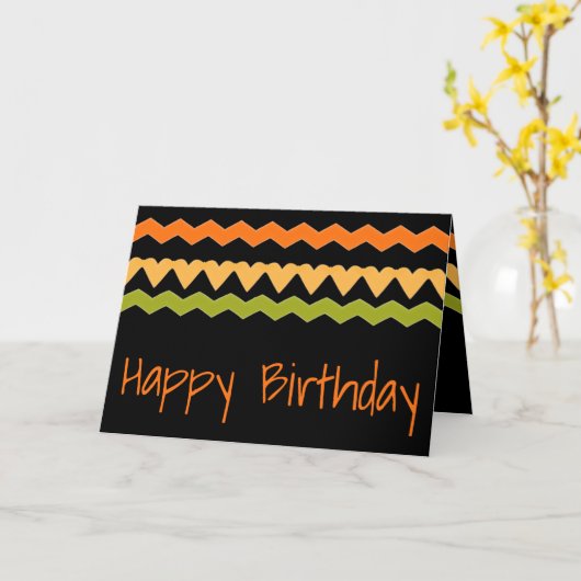 Modern Youthful Desiger Kaart (Gele Bloem)