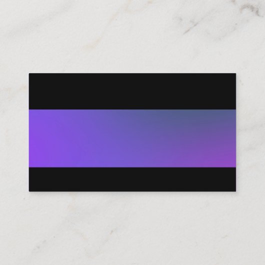 Modern - Zachte Gradiënten Visitekaartje (Achterkant)