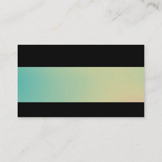 Modern - Zachte Gradiënten Visitekaartje (Achterkant)