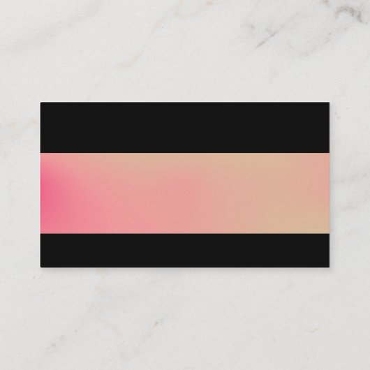 Modern - Zachte Gradiënten Visitekaartje (Achterkant)