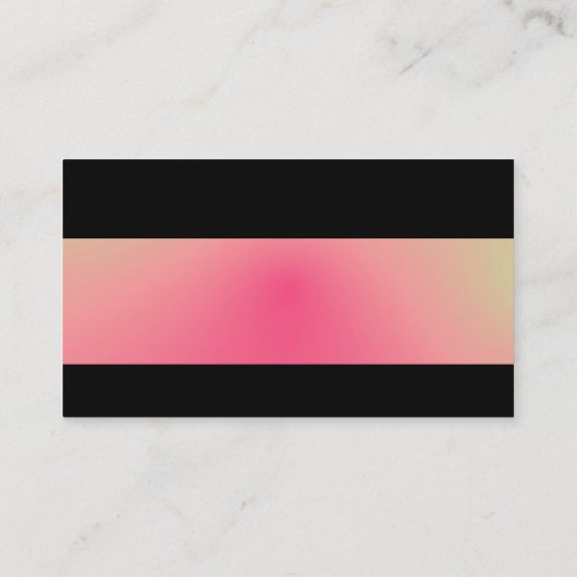 Modern - Zachte Gradiënten Visitekaartje (Achterkant)