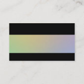 Modern - Zachte Gradiënten Visitekaartje (Achterkant)