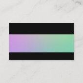 Modern - Zachte Gradiënten Visitekaartje (Achterkant)