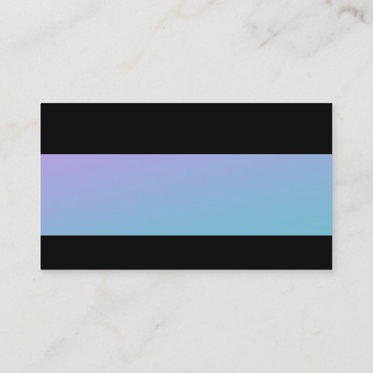 Modern - Zachte Gradiënten Visitekaartje (Achterkant)