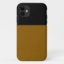 Modern Zadelbruin Zwart Naadloos Kleurblok