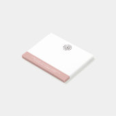 Modern Zakelijk Bedrijfslogo Promotioneel Post-it® Notes (Schuin)