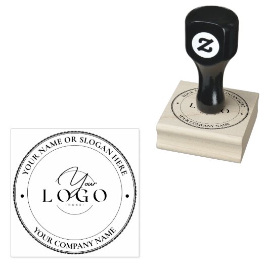MODERN ZAKELIJK GEPERSONALISEERD ZAKELIJK Logo-ADR Rubberstempel (Gestempeld)