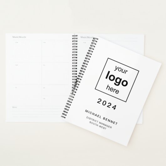 Modern Zakelijk Logo 2024 Planner (Display)
