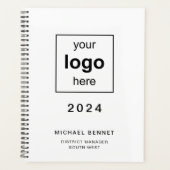 Modern Zakelijk Logo 2024 Planner (Voorkant)