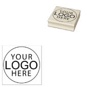 Modern Zakelijk Logo Aangepast Eenvoudig Rubberstempel (Gestempeld)