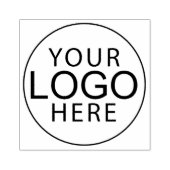 Modern Zakelijk Logo Aangepast Eenvoudig Rubberstempel (Afrduk)