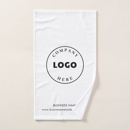 Modern Zakelijk Logo Aangepast Merk Handdoek (Handdoek)