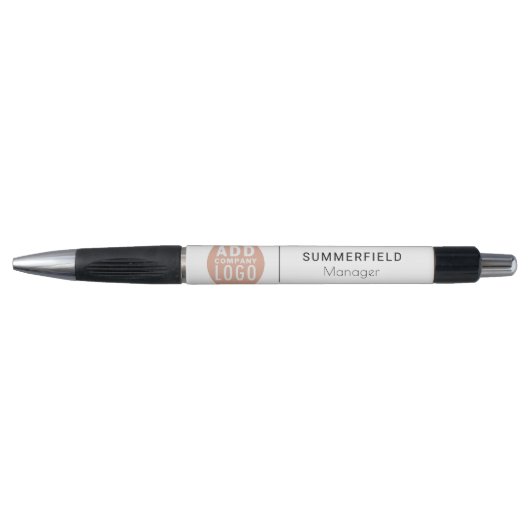 Modern Zakelijk Logo Bedrijfsmedewerkers Pen (Voorkant)