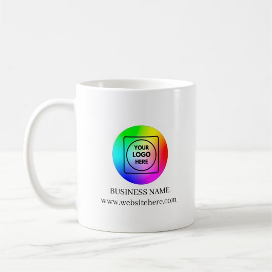 Modern zakelijk logo merklogo mok (Links)