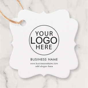 Modern Zakelijk Logo Minimalistisch Aangepast Bedankjes Labels