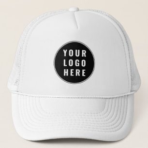 Modern zakelijk logo personeel swag op maat trucker pet