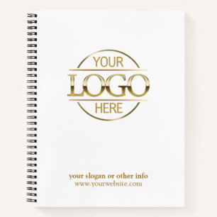 Modern Zakelijk Logo Promotioneel Cadeau Notitieboek