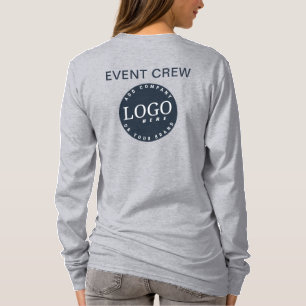 Modern zakelijk logo website medewerkers evenement t-shirt